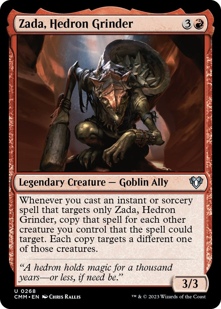 Image for Zada, Hedron Grinder (268) (Commander Masters) - Magic: The Gathering