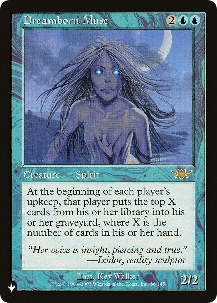 Image for Dreamborn Muse (36/145) (The List Reprints) (LIST) - Magic: The Gathering