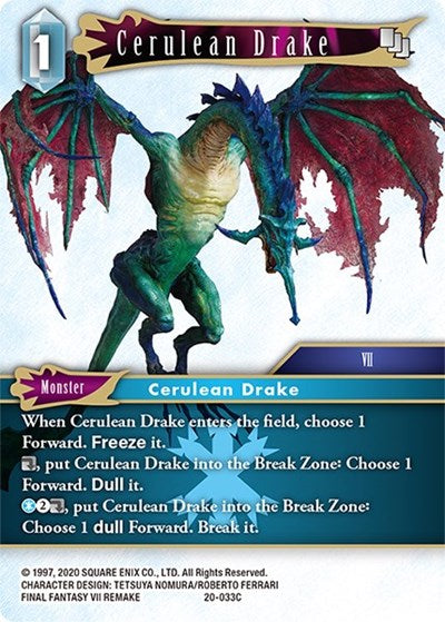 Cerulean Drake 20-033C