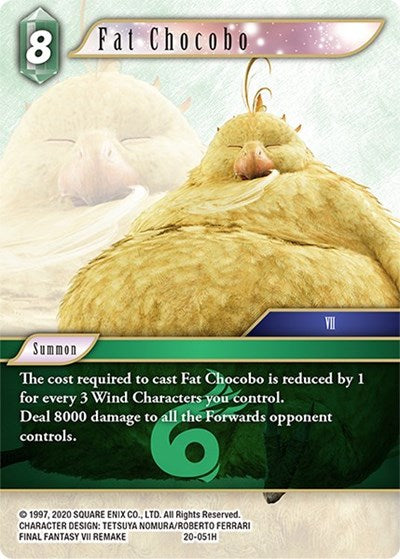 Fat Chocobo 20-051H