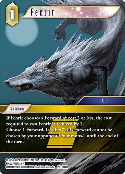 20-081H - Fenrir