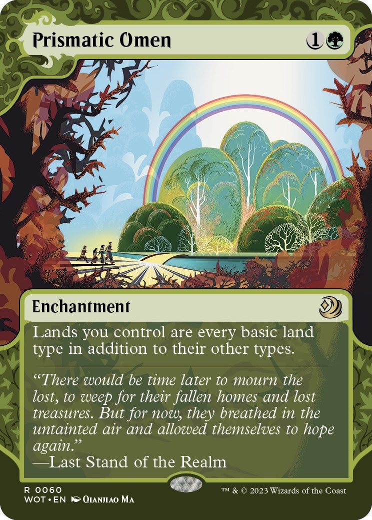 Prismatic Omen (60) (Wilds of Eldraine: Enchanting Tales)