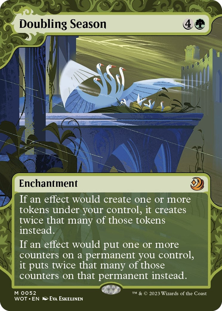 Image for Doubling Season (52) (Wilds of Eldraine: Enchanting Tales) (WOT) - Magic: The Gathering