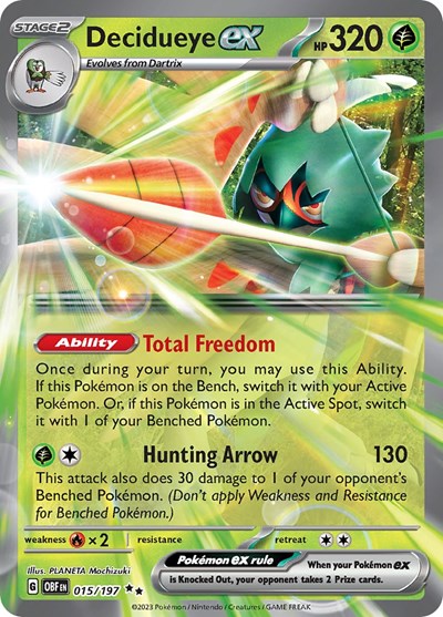 Decidueye ex - 015/197