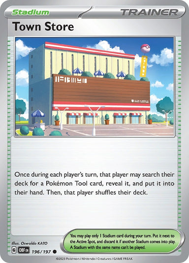 Image for Town Store (196/197) (SV03: Obsidian Flames) (OBF) - Pokemon