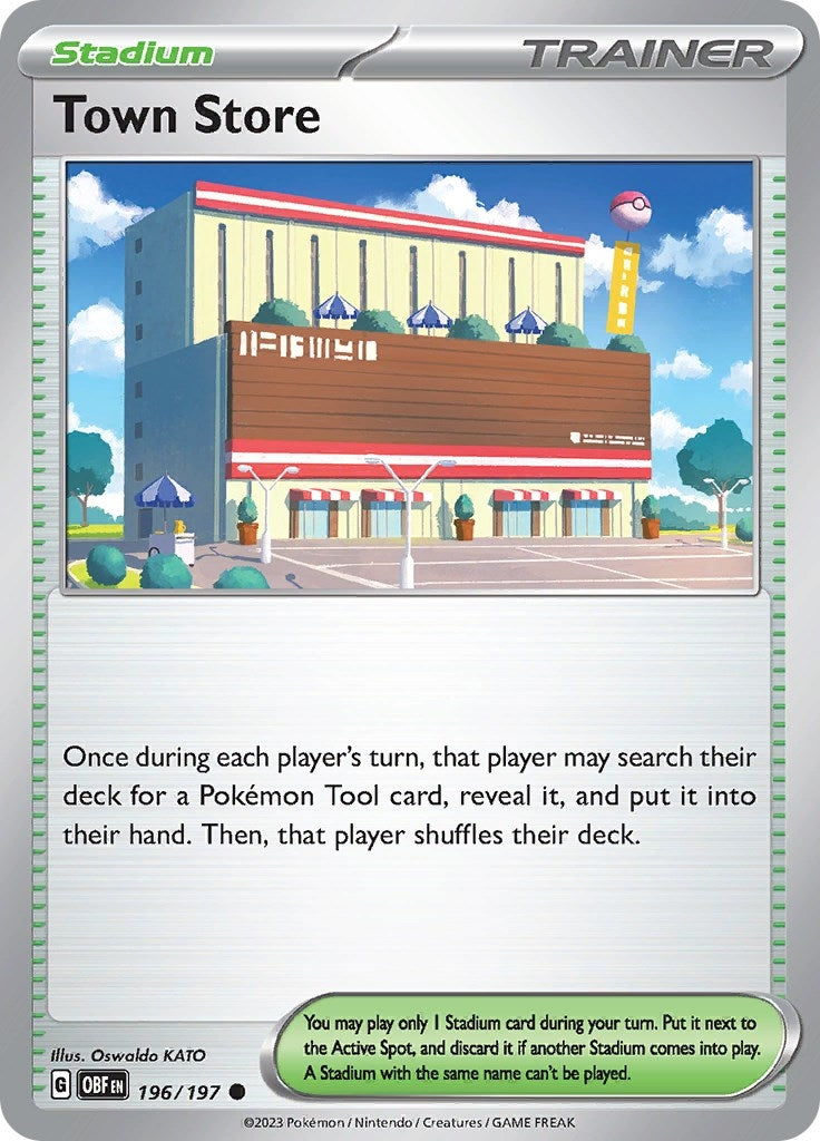 Image for Town Store (196/197) (SV03: Obsidian Flames) (OBF) - Pokemon