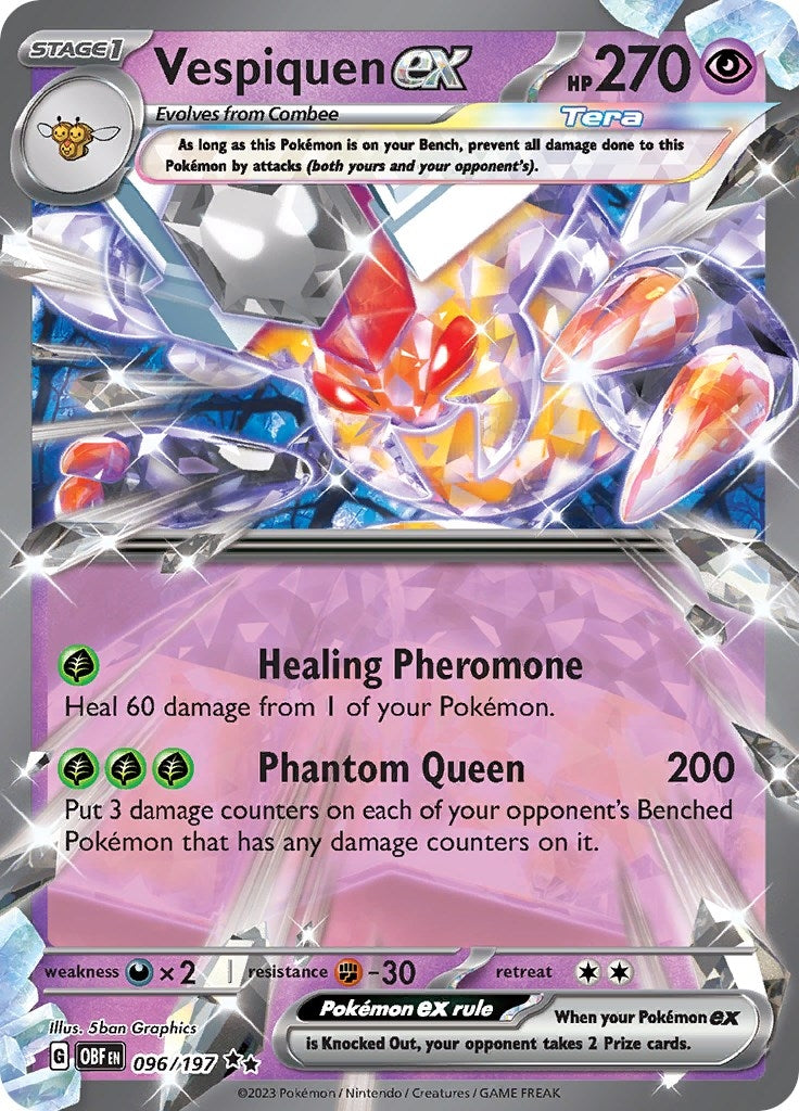 Image for Vespiquen ex (096/197) (OBF) - Pokemon