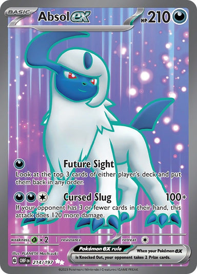 Image for Absol ex (214/197) (OBF) - Pokemon