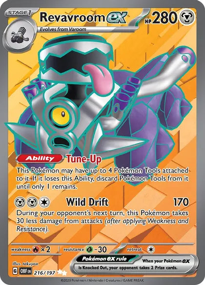 Revavroom ex (Full Art) - 216/197