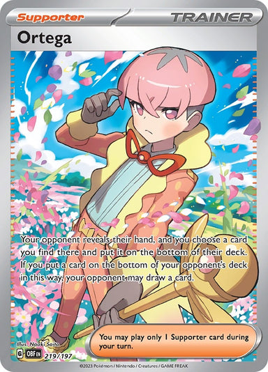 Image for Ortega (219/197) (OBF) - Pokemon