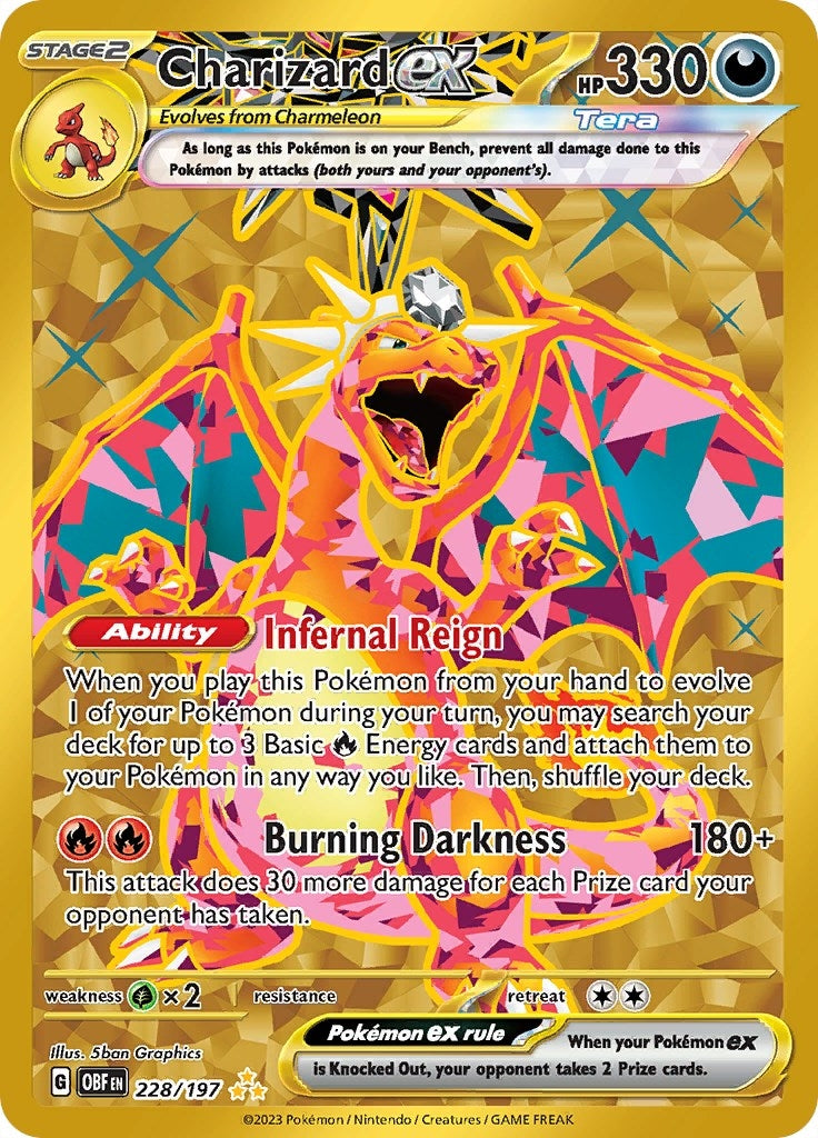 Charizard ex (228/197) (SV03: Obsidian Flames)