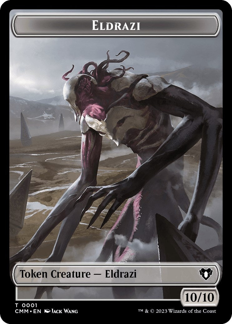 Image for Eldrazi // Phyrexian Myr Double-Sided Token (1 // 44) (Commander Masters) - Magic: The Gathering