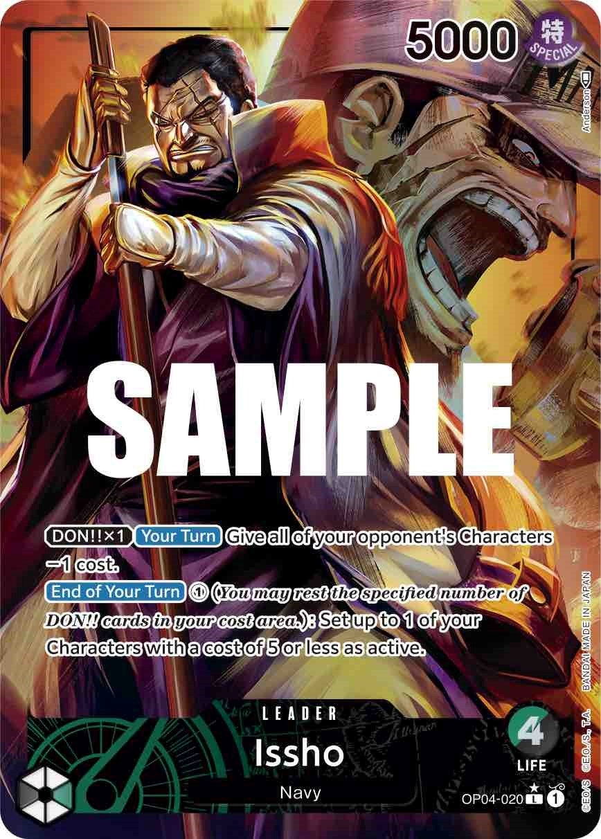 Image for Issho (Alternate Art) (OP04-020) (Kingdoms of Intrigue) (OP04) - One Piece Card Game