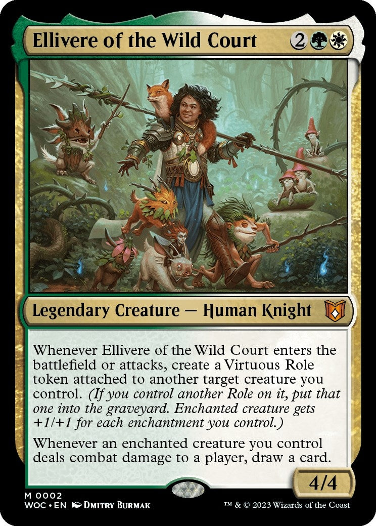 Image for Ellivere of the Wild Court (2) - Magic: The Gathering