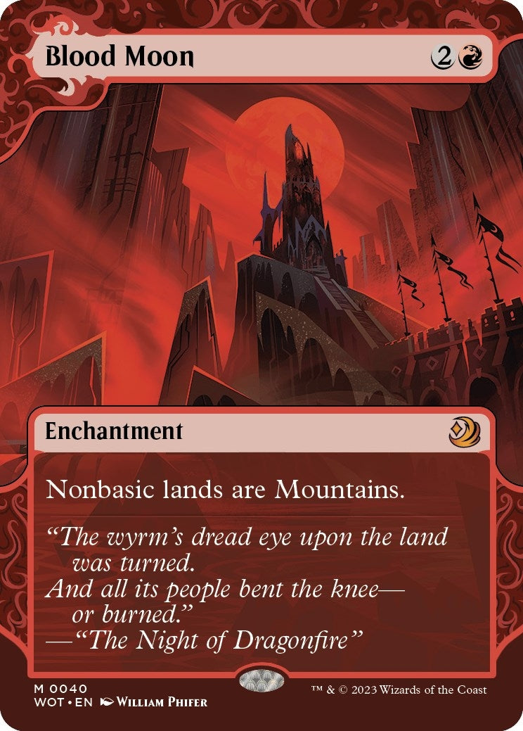 Image for Blood Moon (40) (Wilds of Eldraine: Enchanting Tales) (WOT) - Magic: The Gathering