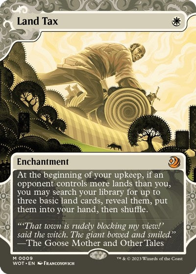 Image for Land Tax (9) (Wilds of Eldraine: Enchanting Tales) (WOT) - Magic: The Gathering