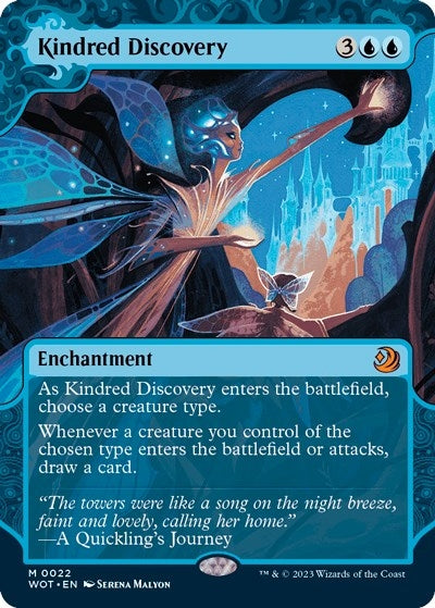 Image for Kindred Discovery (22) (Wilds of Eldraine: Enchanting Tales) (WOT) - Magic: The Gathering