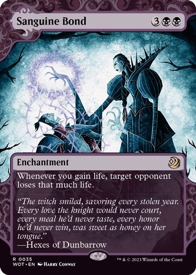 Image for Sanguine Bond (35) (Wilds of Eldraine: Enchanting Tales) (WOT) - Magic: The Gathering