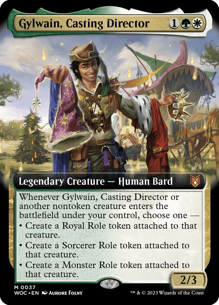 Image for Gylwain, Casting Director (Extended Art) (37) - Magic: The Gathering