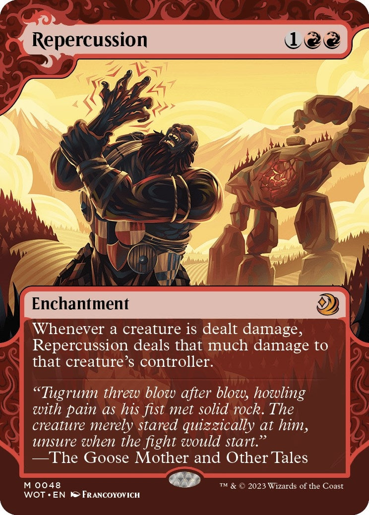 Image for Repercussion (48) (Wilds of Eldraine: Enchanting Tales) (WOT) - Magic: The Gathering