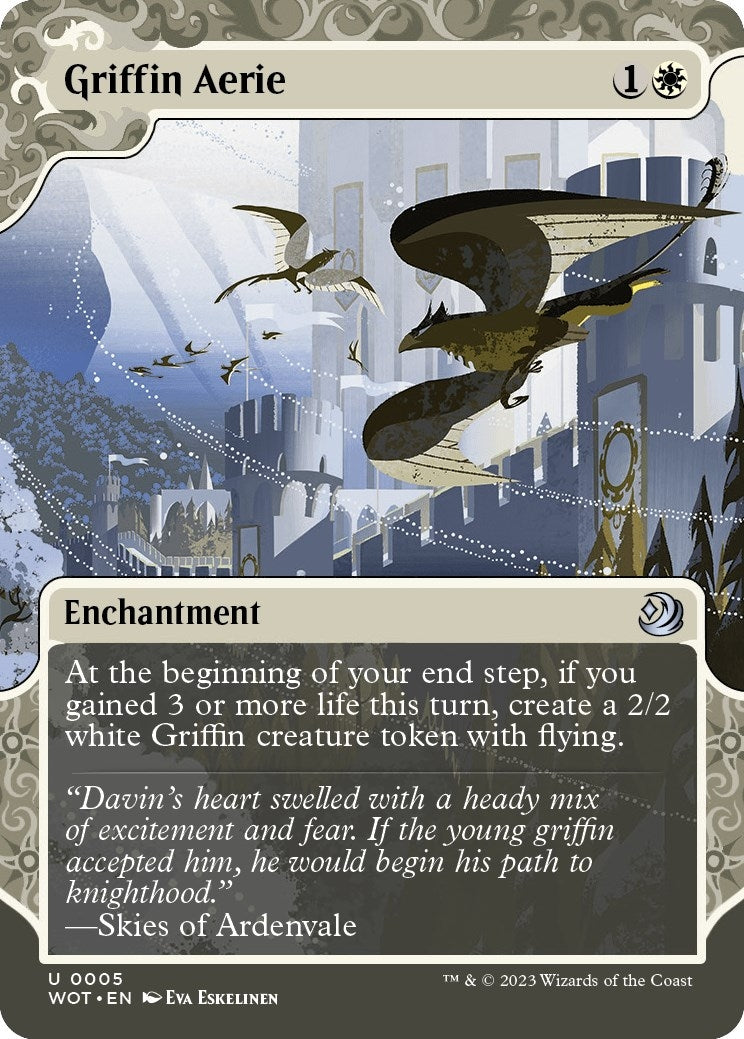 Image for Griffin Aerie (5) (Wilds of Eldraine: Enchanting Tales) (WOT) - Magic: The Gathering