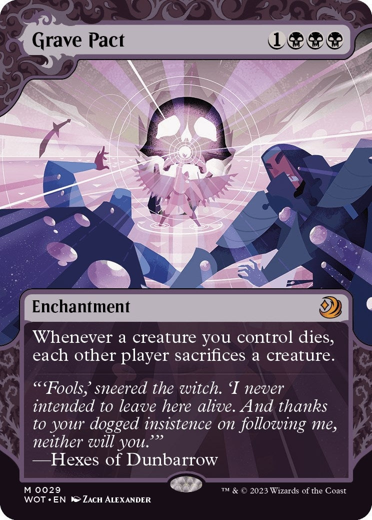 Image for Grave Pact (29) (Wilds of Eldraine: Enchanting Tales) (WOT) - Magic: The Gathering