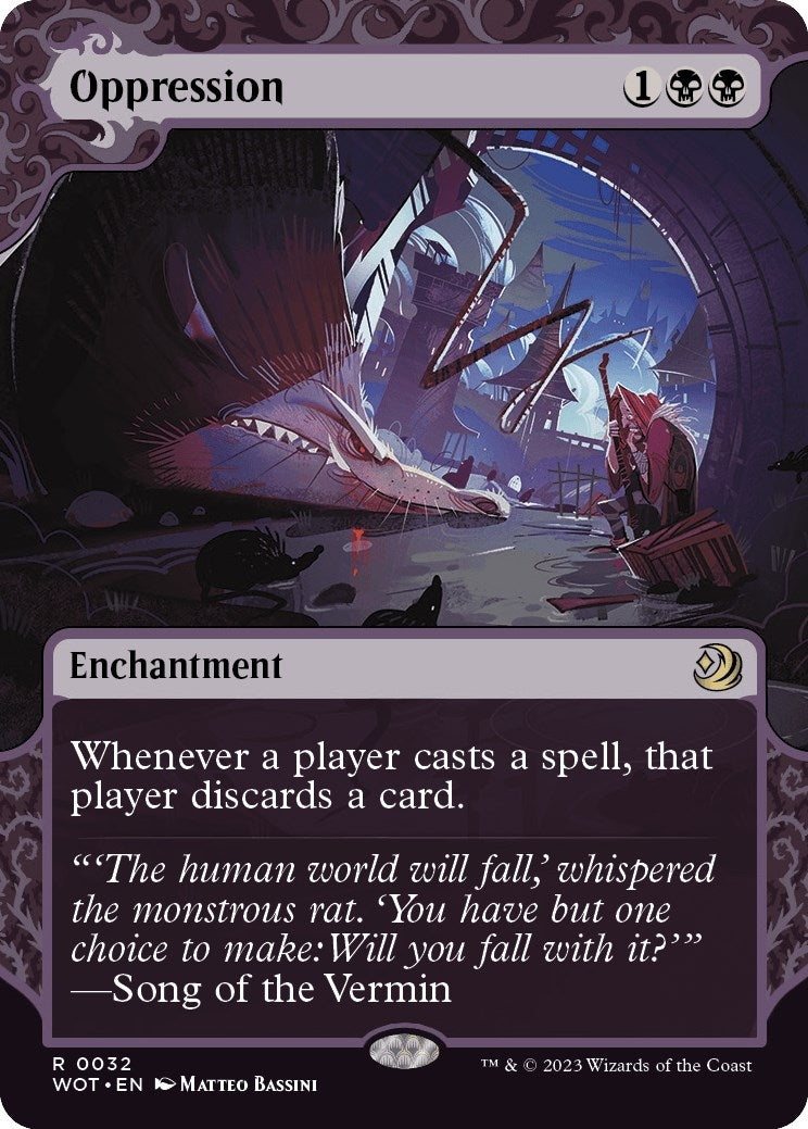 Image for Oppression (32) (Wilds of Eldraine: Enchanting Tales) (WOT) - Magic: The Gathering