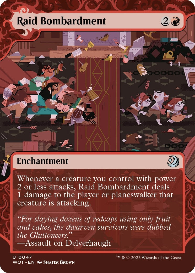 Image for Raid Bombardment (47) (Wilds of Eldraine: Enchanting Tales) (WOT) - Magic: The Gathering