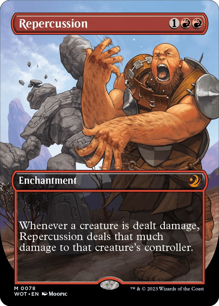 Image for Repercussion (Anime Borderless) (78) (Wilds of Eldraine: Enchanting Tales) (WOT) - Magic: The Gathering