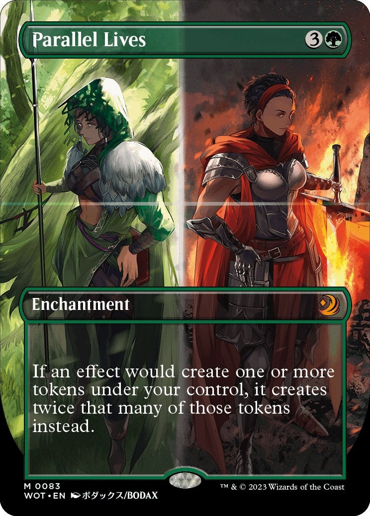 Image for Parallel Lives (Anime Borderless) (83) (Wilds of Eldraine: Enchanting Tales) (WOT) - Magic: The Gathering