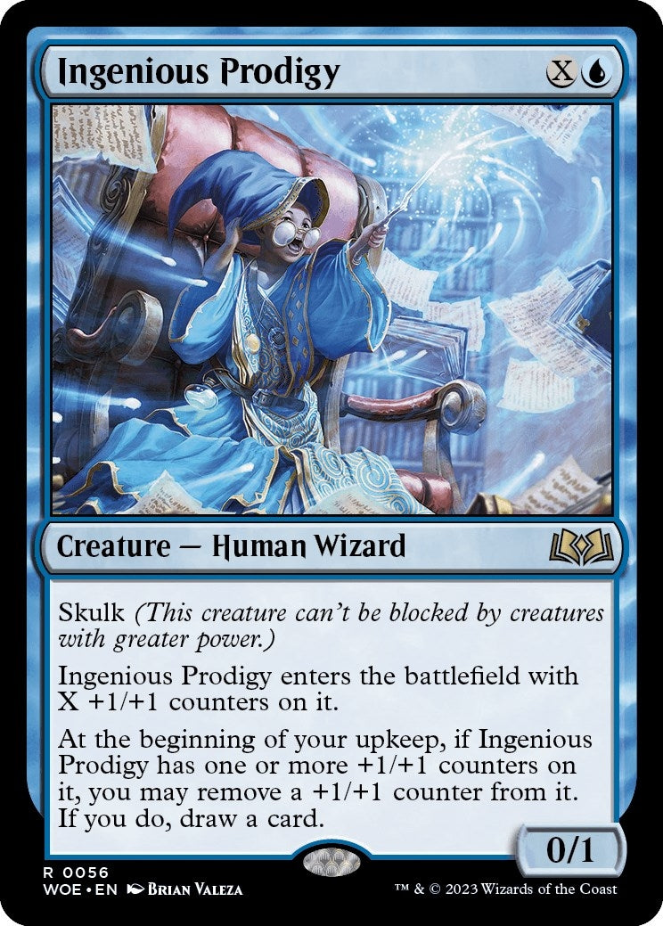 Ingenious Prodigy (56) (Wilds of Eldraine)