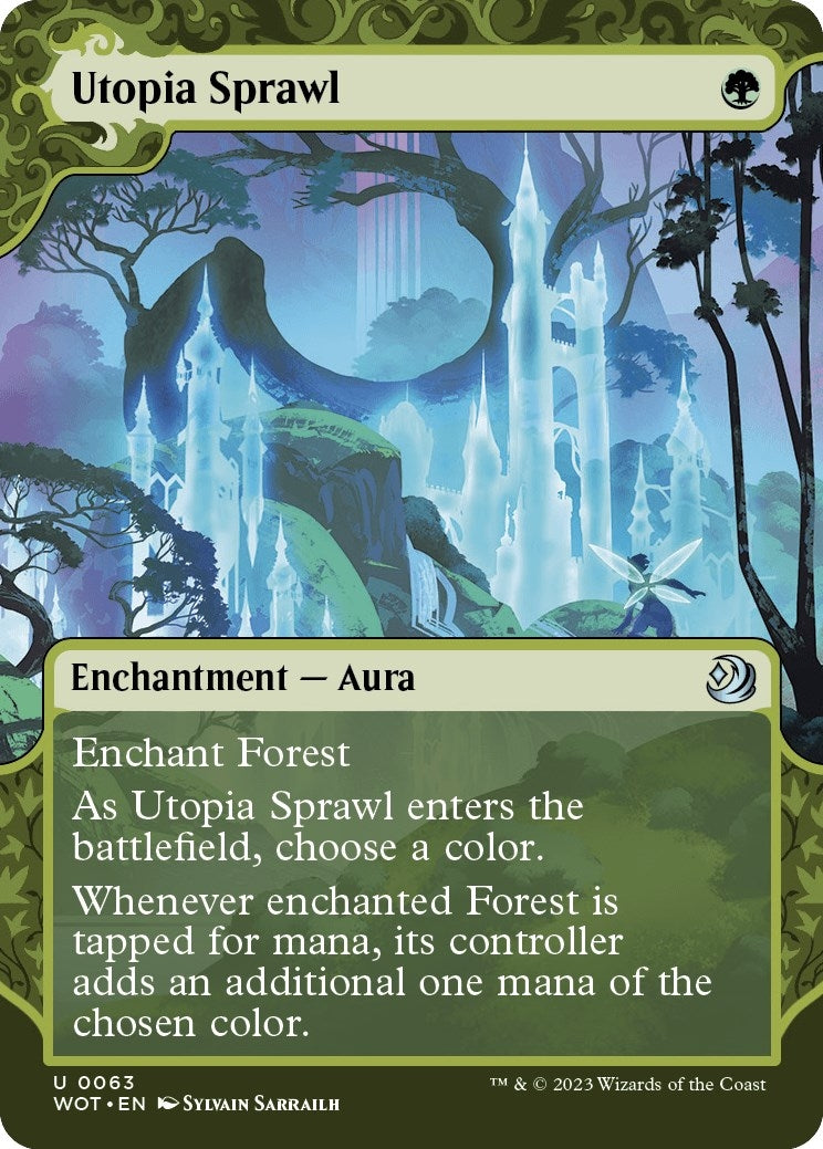 Utopia Sprawl (63) (Wilds of Eldraine: Enchanting Tales)