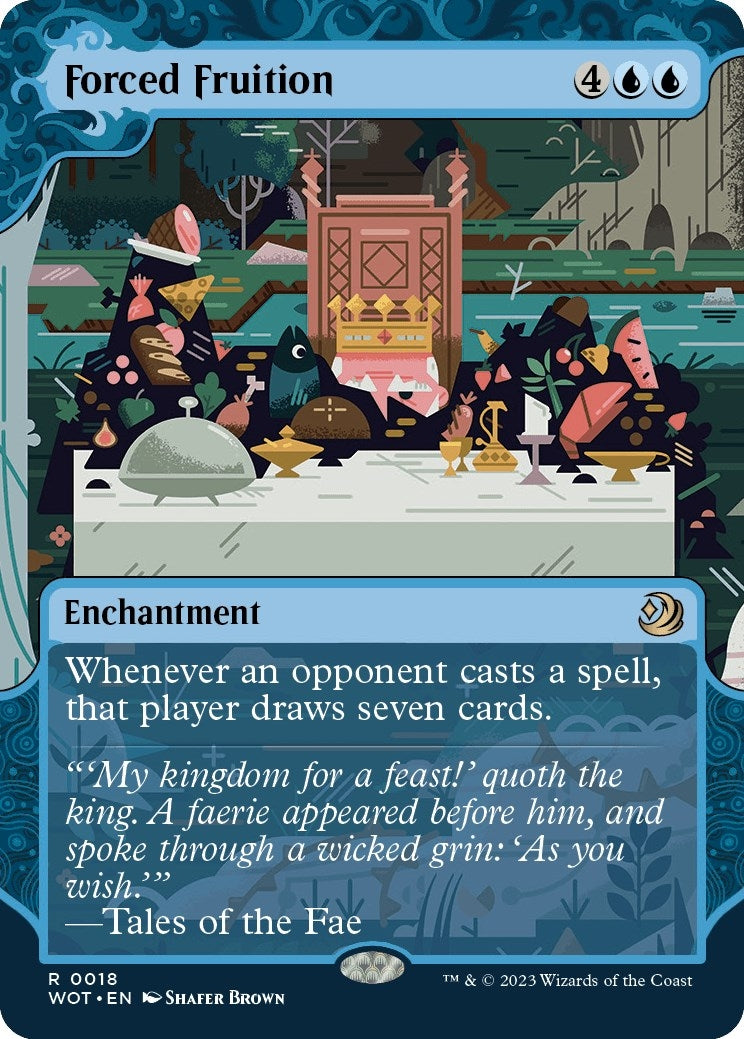 Image for Forced Fruition (18) (Wilds of Eldraine: Enchanting Tales) (WOT) - Magic: The Gathering