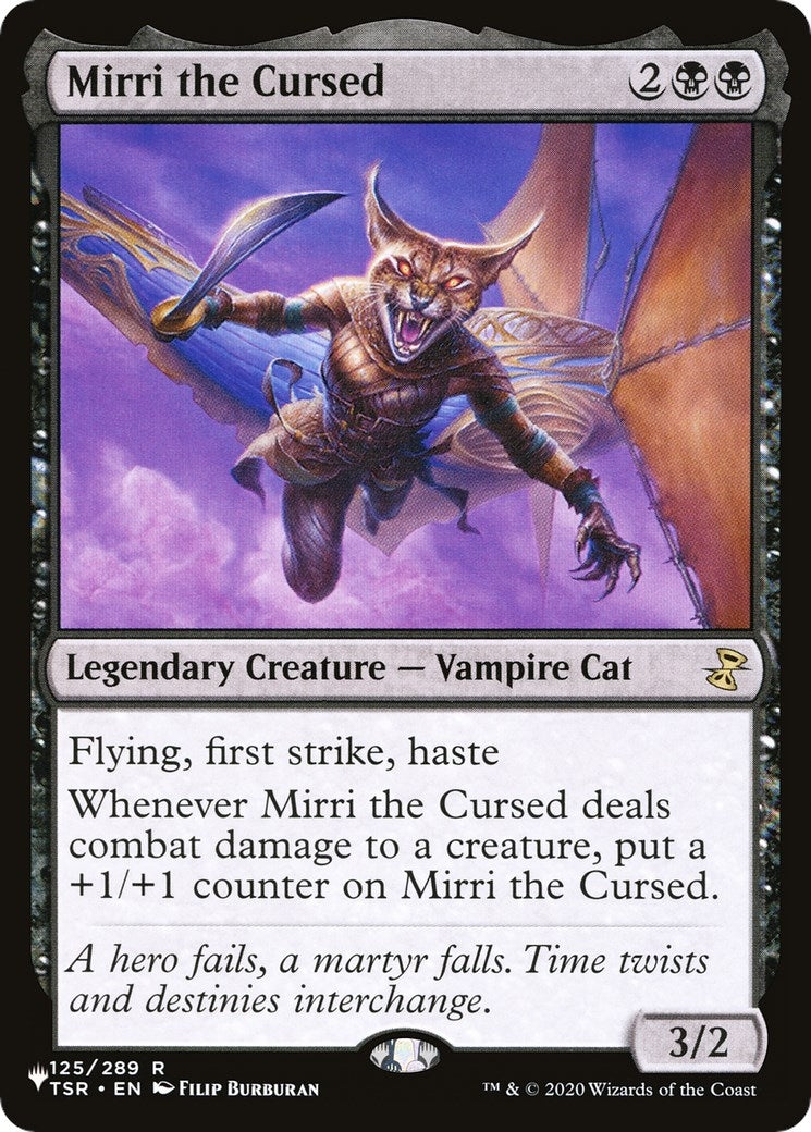 Image for Mirri the Cursed (125/289) (The List Reprints) (LIST) - Magic: The Gathering