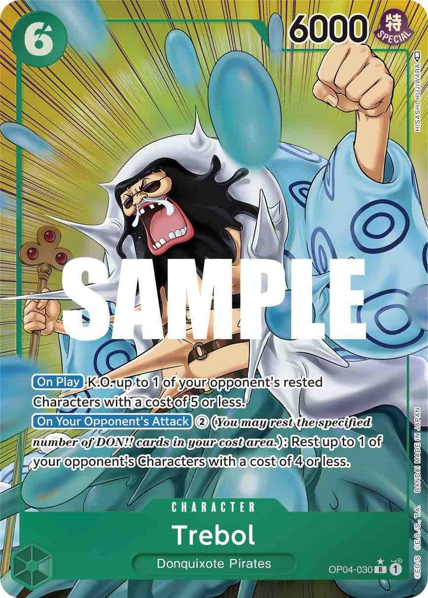 Image for Trebol (Alternate Art) (OP04-030) (Kingdoms of Intrigue) (OP04) - One Piece Card Game