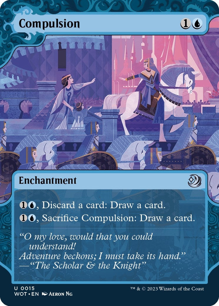 Image for Compulsion (15) (Wilds of Eldraine: Enchanting Tales) (WOT) - Magic: The Gathering