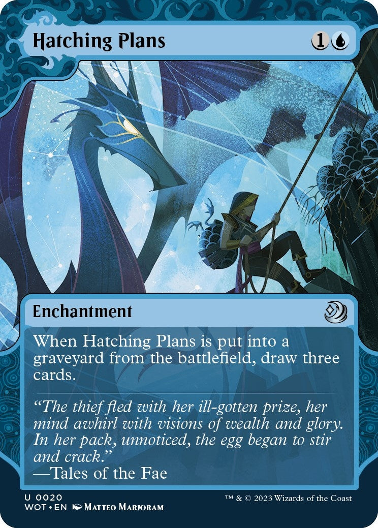 Image for Hatching Plans (20) (Wilds of Eldraine: Enchanting Tales) (WOT) - Magic: The Gathering