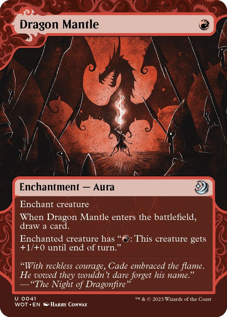 Image for Dragon Mantle (41) (Wilds of Eldraine: Enchanting Tales) (WOT) - Magic: The Gathering