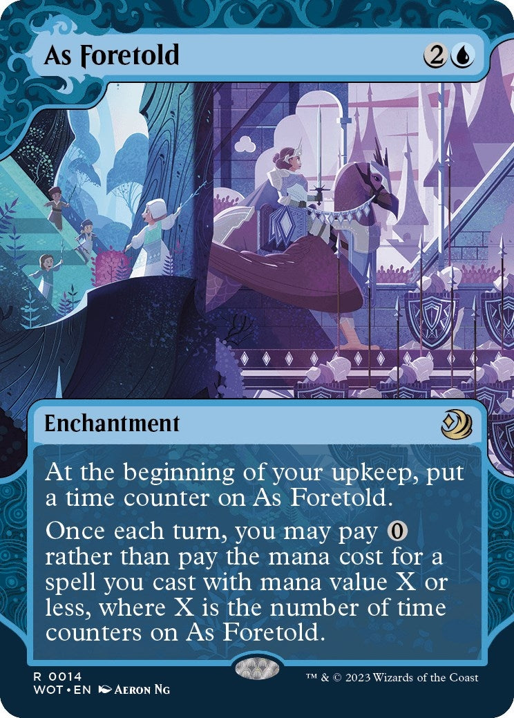 Image for As Foretold (14) (Wilds of Eldraine: Enchanting Tales) (WOT) - Magic: The Gathering