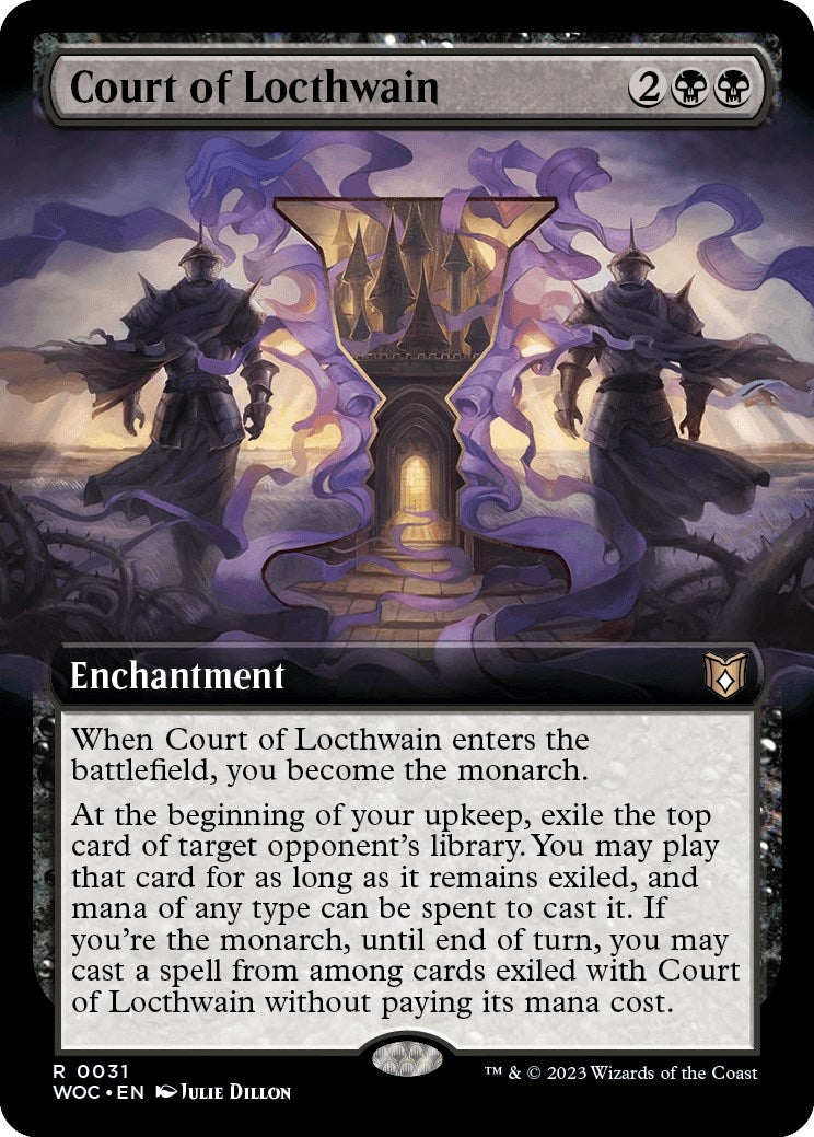 Image for Court of Locthwain (Extended Art) (31) - Magic: The Gathering