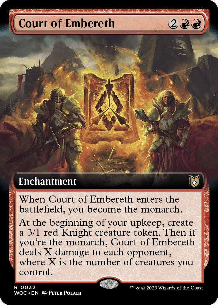 Image for Court of Embereth (Extended Art) (32) - Magic: The Gathering