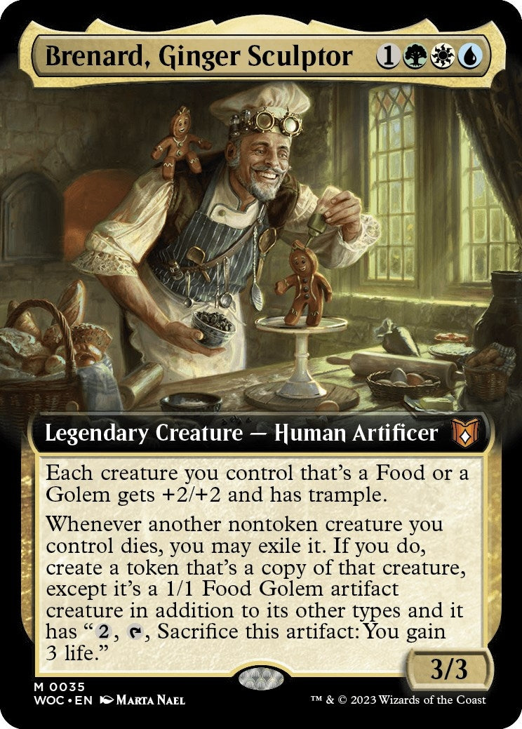 Image for Brenard, Ginger Sculptor (Extended Art) (35) - Magic: The Gathering
