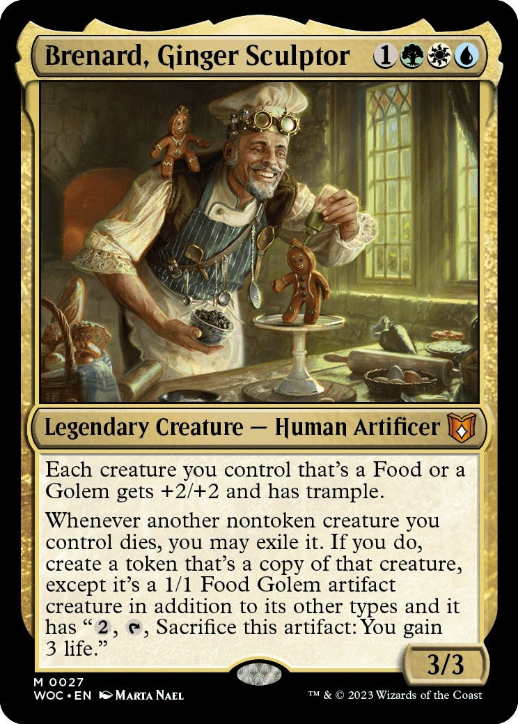 Image for Brenard, Ginger Sculptor (27) - Magic: The Gathering