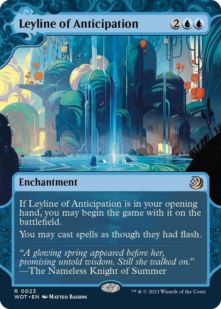 Image for Leyline of Anticipation (23) (Wilds of Eldraine: Enchanting Tales) (WOT) - Magic: The Gathering