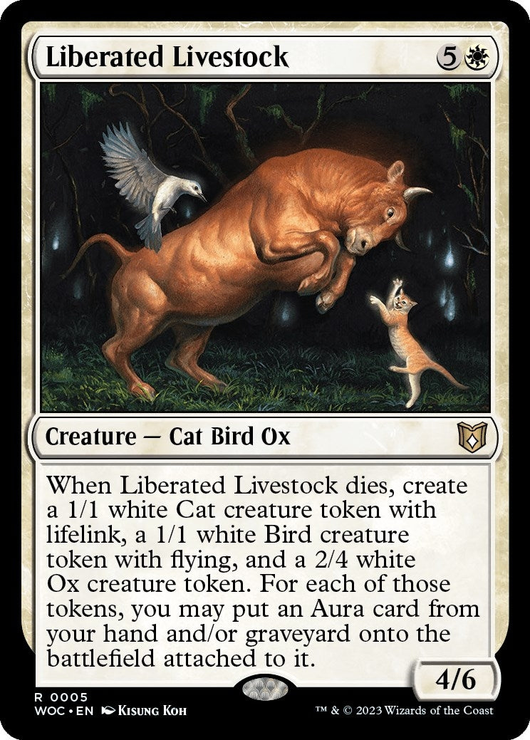 Image for Liberated Livestock (5) - Magic: The Gathering