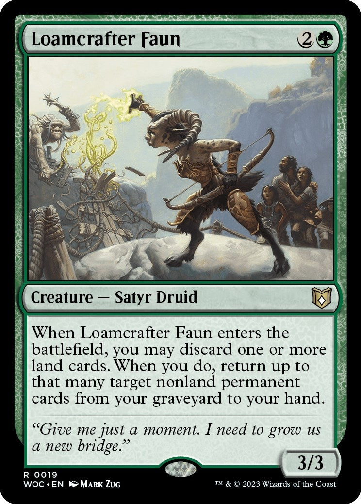 Image for Loamcrafter Faun (19) - Magic: The Gathering