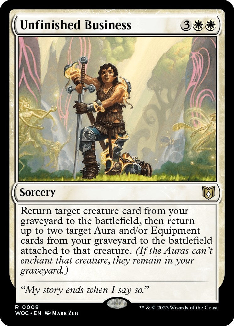 Image for Unfinished Business (8) - Magic: The Gathering