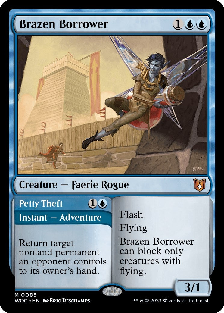 Image for Brazen Borrower (85) - Magic: The Gathering