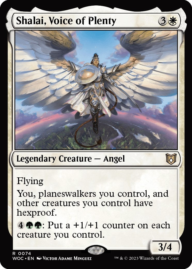 Image for Shalai, Voice of Plenty (74) - Magic: The Gathering