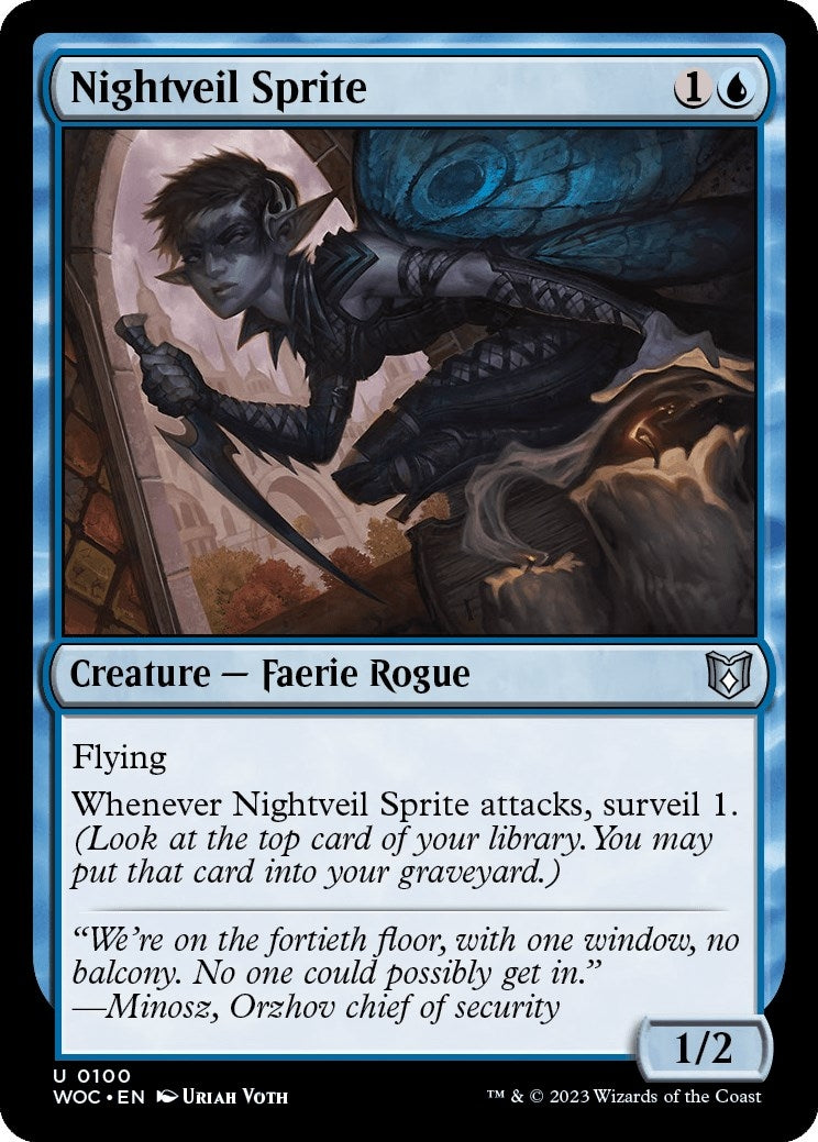 Image for Nightveil Sprite (100) - Magic: The Gathering